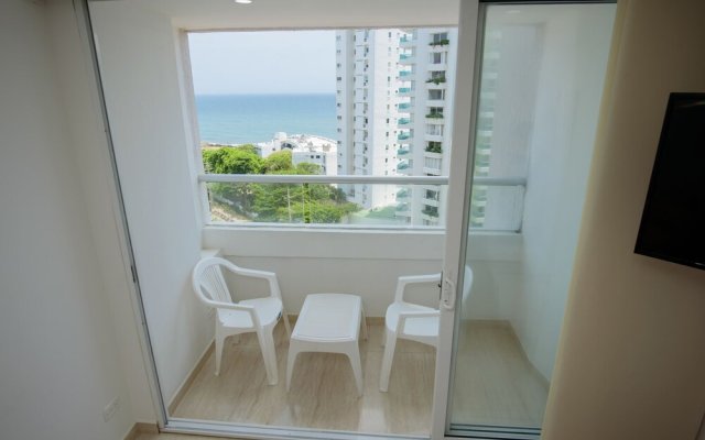 2tc10 Apartment in Front of The Sea With Air Conditioning And Wifi