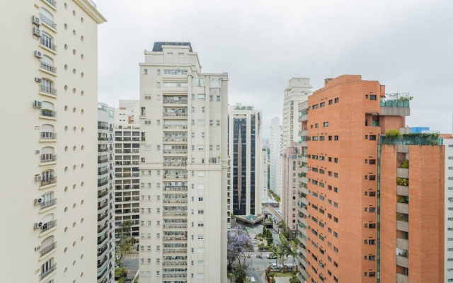 Ce1407 Flat Para até 4, Andar Alto no Jardins!