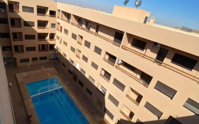 Appartement cosy Gueliz avec piscine