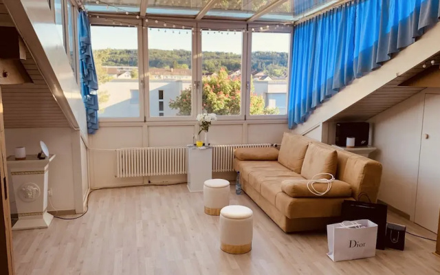 Herziges Apartment Mitten im Schoenen Thurgau – Guest Rooms – Frauenfeld