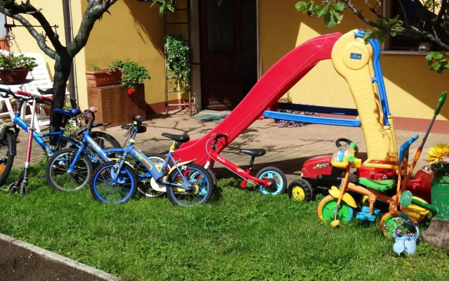 Il nido del merlo Parcheggio e giardino