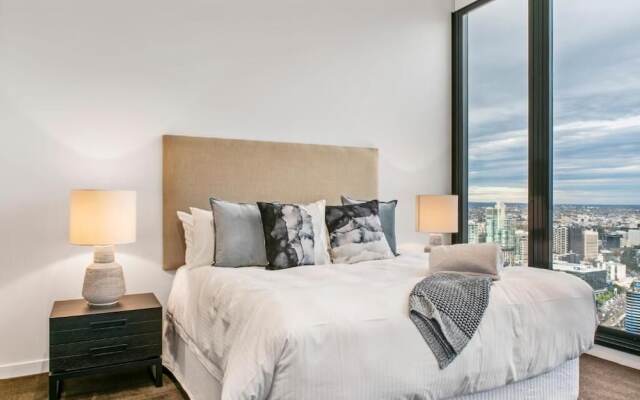 Melbourne City Apartments Panoramic Skyview Penthouse