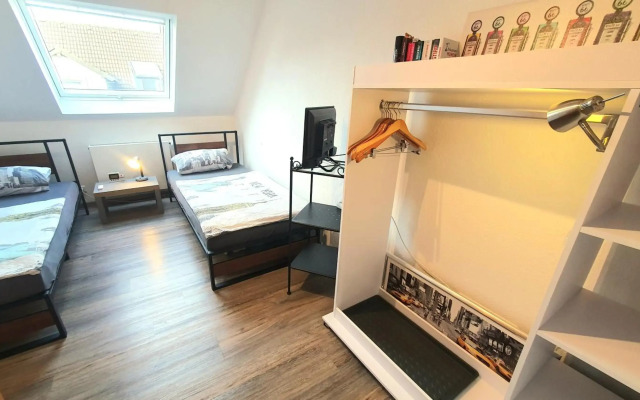 FRANKES SLEEP INN, 2 Apartments 34qm und 51qm, Sauna