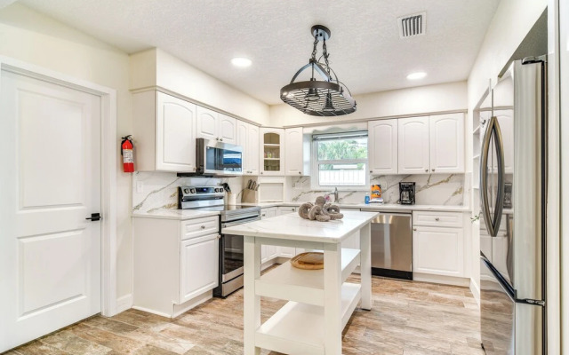 Easy Access to Beach: Canal-front Home w/ Pool