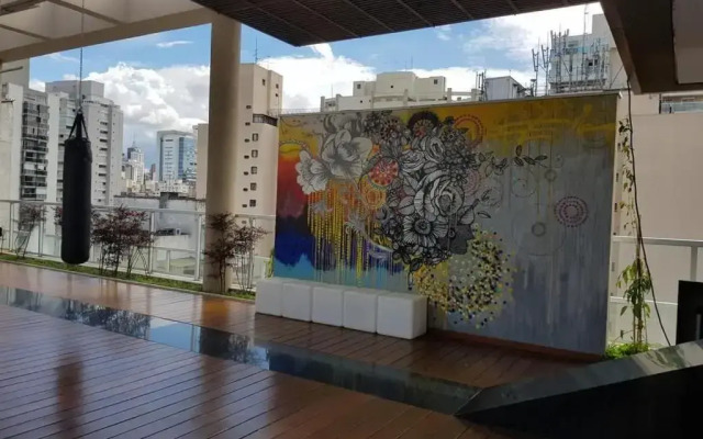 Studio com varanda garden Rua Augusta CD 116 UA
