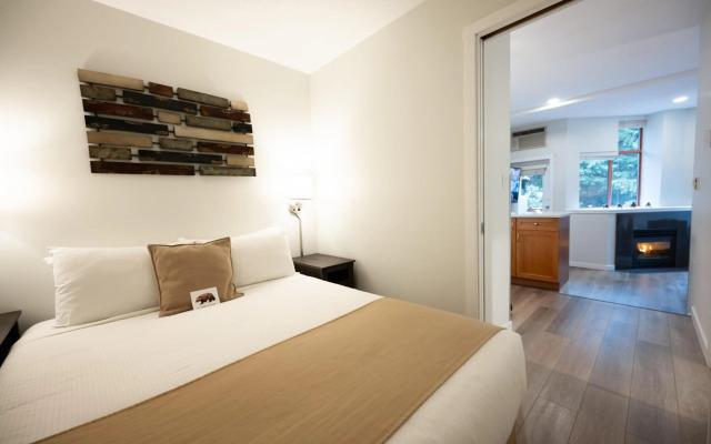 Alpenglow Lodge Studio Separate Living Area by MVA