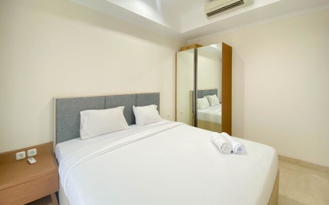 Spacious And Combined 2Br At Menteng Park Apartment