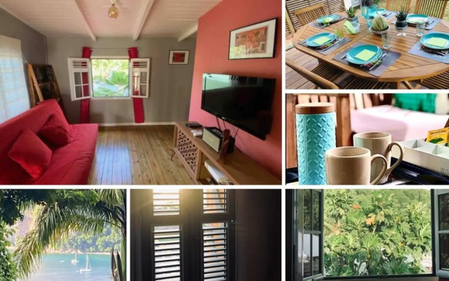 Habitation Baliache - Maison créole avec jardin privatif, plage à 200m