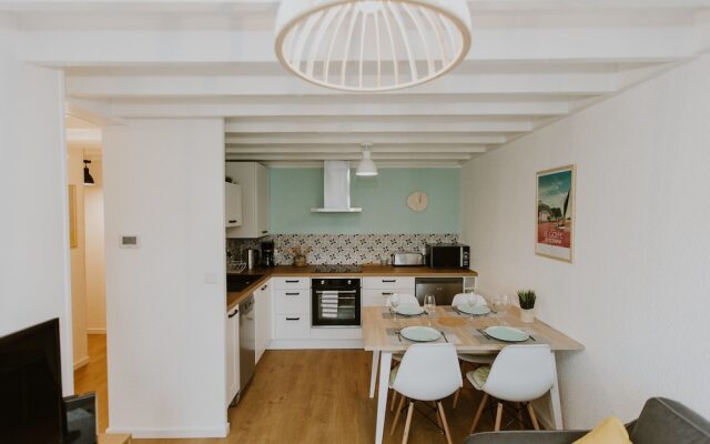 Appartement Duplex proche Port avec vélos