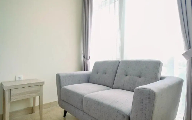 Fancy and Comfy Studio at Menteng Park Apartment