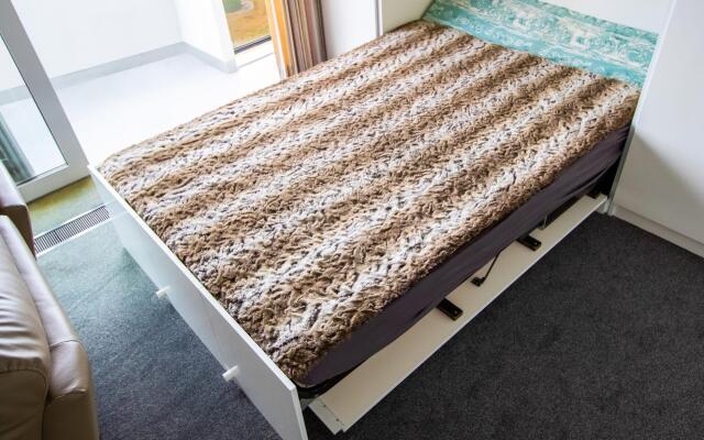 Spacious studio in De Haan with a balcony