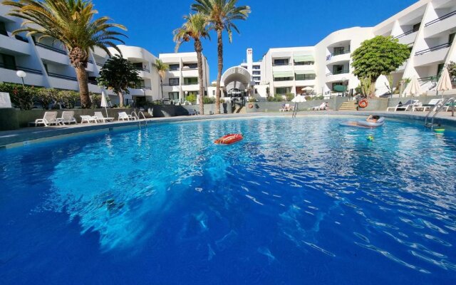 Apartment Casa Palmera only 150 meters to the beach, heated pool, wifi, SAT-TV, balcony with poolview