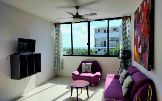 Ocean and city view rooftop, apartment 2BR 303