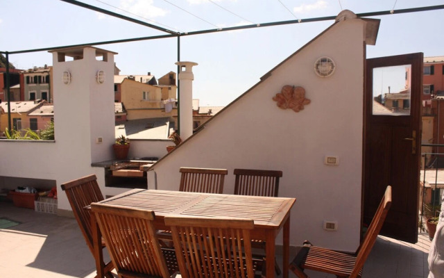 The Terrace in the Heart of Vernazza