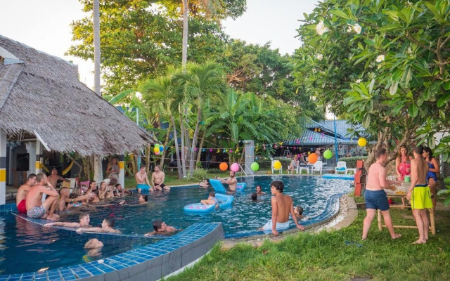 Asia Blue - Beach Hostel Hacienda - Double Room