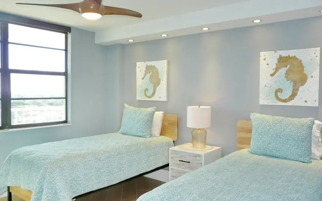 Elegant Beachfront Condo in Private Community