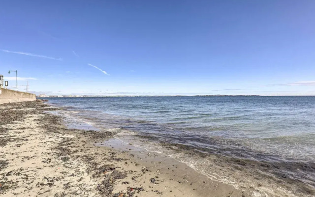 Pet-friendly Revere Getaway, Steps From the T!