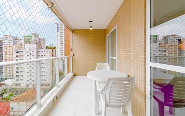 BR06 Quarto e Sala - 550m Praia da Barra