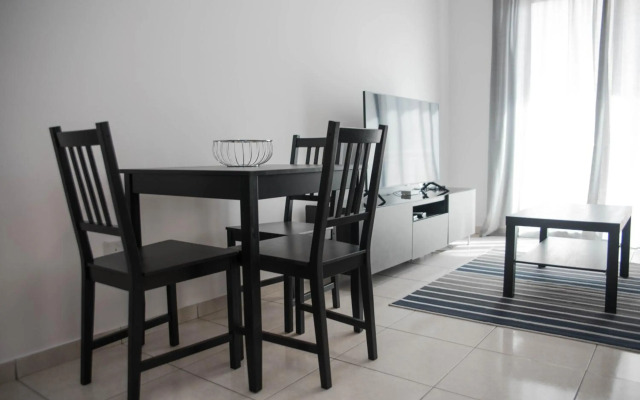 Renovated one bedroom apartment in Paphos with pool