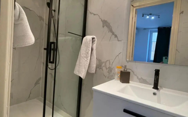 Spacious 3 BR flat Nice center - magnificent view-parking