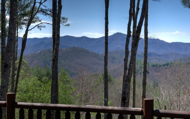 Tree Top Getaway Log House with Views | NFL Sunday Ticket Included