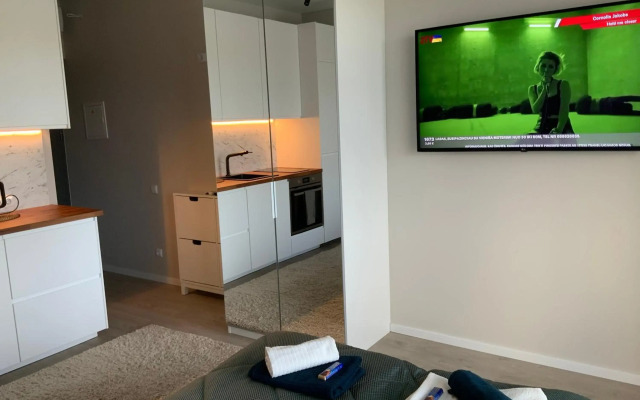 Vieno kambario butas-studija