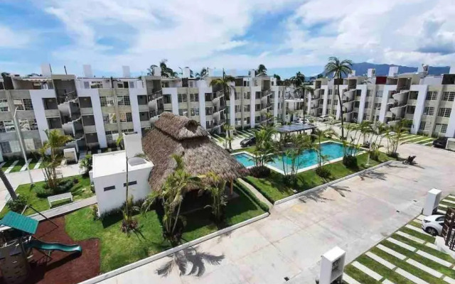 Nuevo penthouse con terraza privada, alberca y area infantil