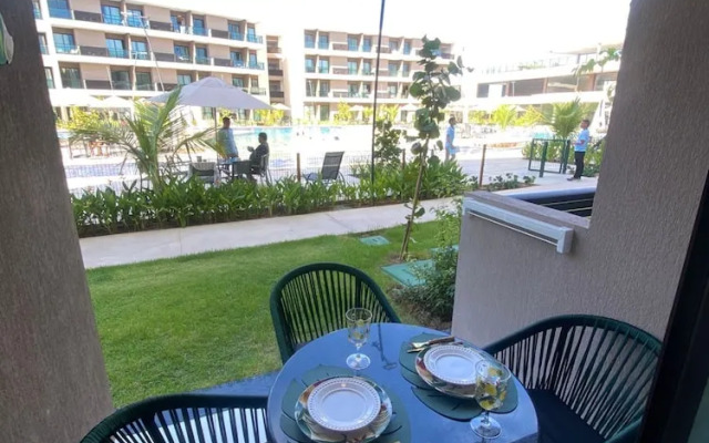 Flat térreo com varanda 05D Malia byLP