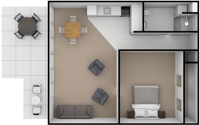QV Modern Upscale Apartment w Wifi 1046
