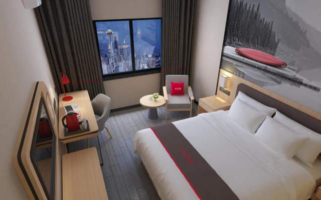 Thank Inn Chain Hotel Henan Pingding Mountain Kuanggong Road Old Bus Station – Guest Rooms – Pingdingshan
