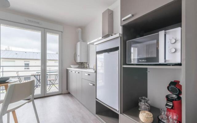 CAMILLE - Studio proche gare, wifi, arrivée 24 24