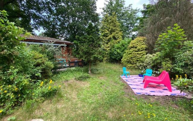 Kleurrijk huisje voor 5-personen op de Veluwe