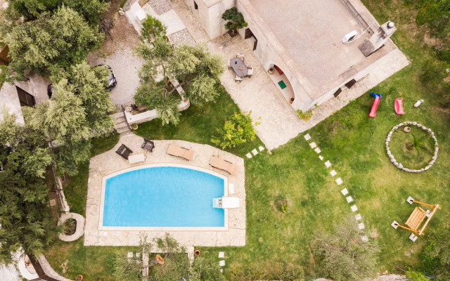 Villa Aloni-traditional Stone Villa With Nice View,pool and Garden