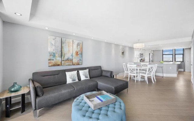 Elegant Beachfront Condo in Private Community