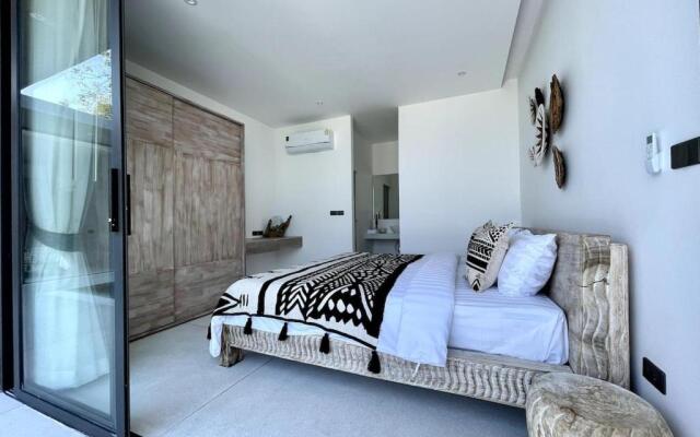 AURA AIR 1, pool & seaview villa, Choengmon 500m