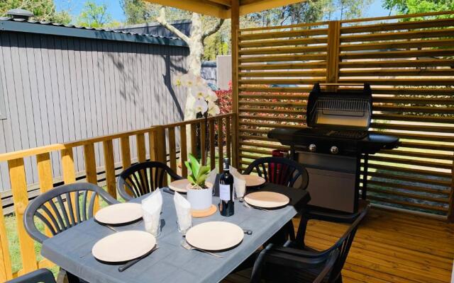 Mobil Home Camping 5 étoiles Biscarrosse