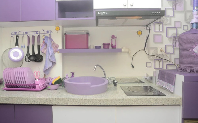 Purple Studio at Signature Park Grande Apartment