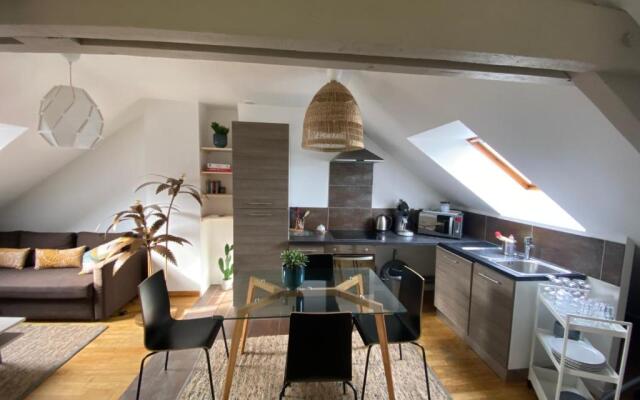 Appartement hyper centre cathédrale avec parking gratuit