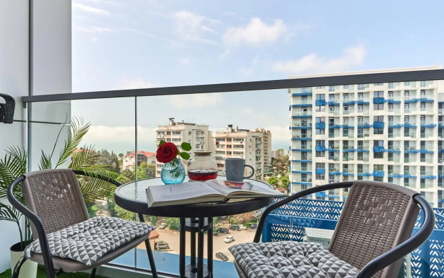 Apartments in the Oxygen residential complex