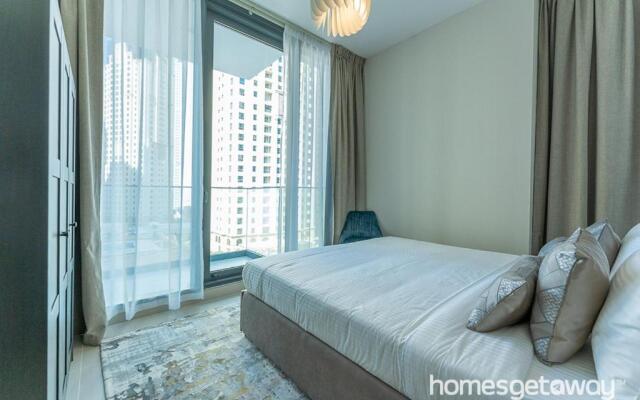 HomesGetaway Dubai Marina LIV Residence 2BR Apartment with Marina View