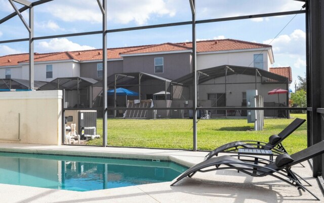 Amazing 4Bd Screened Pool Close to Disney 4572