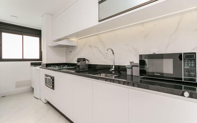 Rooftop com piscina em Jurerê Internacional #JA23