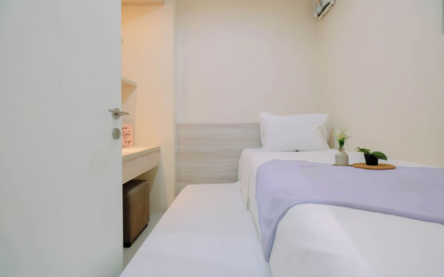 Compact Warm 2Br At Green Pramuka City Apartment