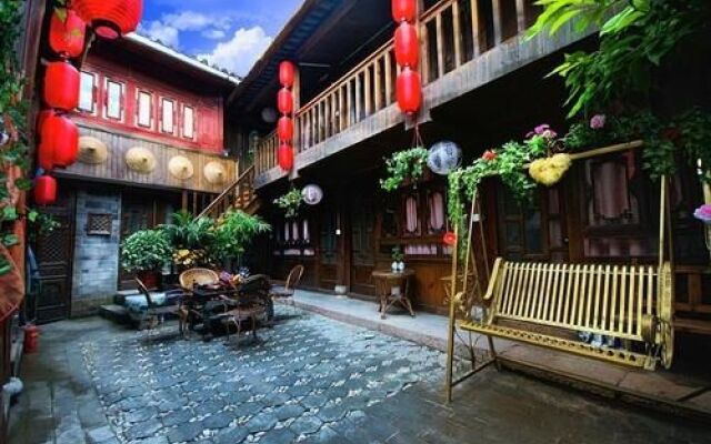 Sing inn Lijiang Flowers Butterflies