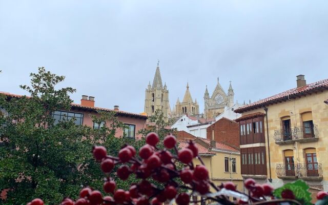 Studio In Leon, With Wonderful City View And Wifi