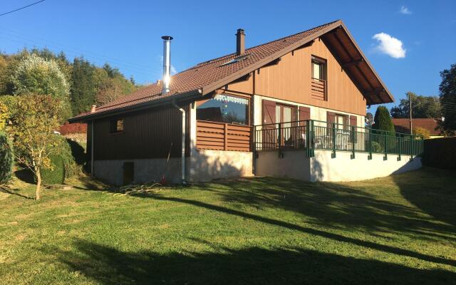 Elegant Chalet in Gerbépal With Terrace