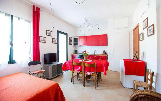 Red flat