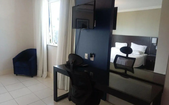 Studio pé na areia, vista, internet e ar