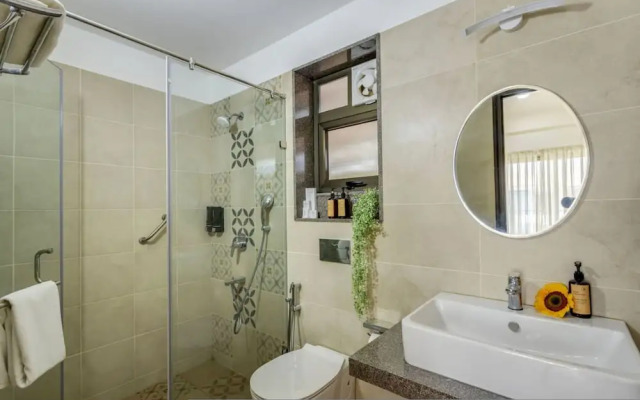 Premium 1BR in Calungute- Pool Sauna Near Beach