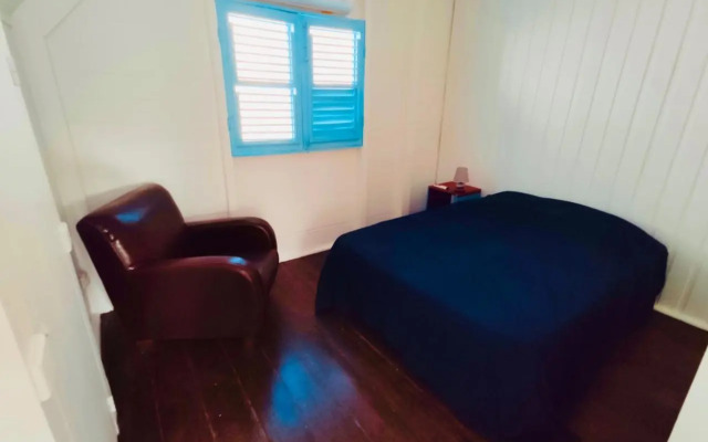 Location Maison Bleue avec piscine privative au Carbet Martinique